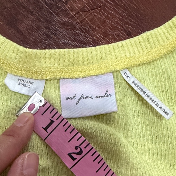 Urban Outfitters Black and Yellow Tank Tops - Picture 2 of 4